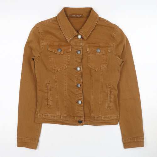 Nha Carler Women's Brown Basic Jacket L