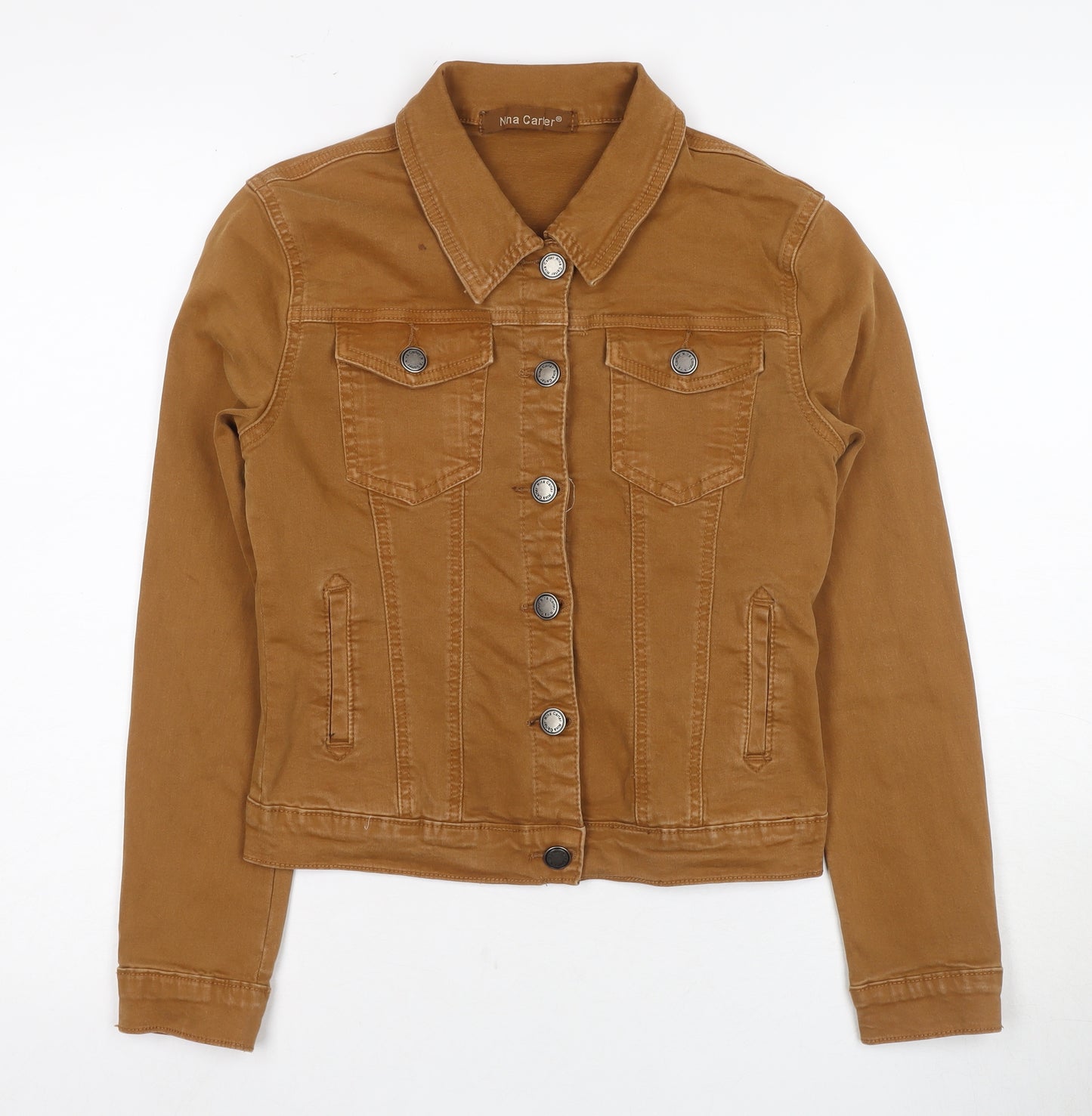 Nha Carler Women's Brown Basic Jacket L