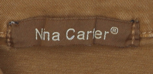 Nha Carler Women's Brown Basic Jacket L