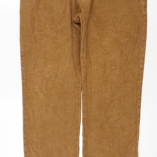 French Connection Brown Corduroy Trousers Size 34