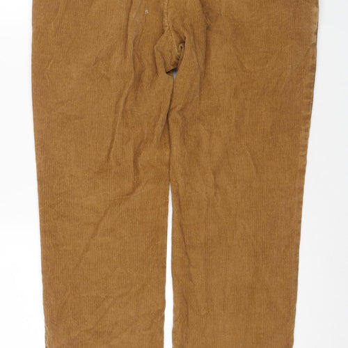 French Connection Brown Corduroy Trousers Size 34