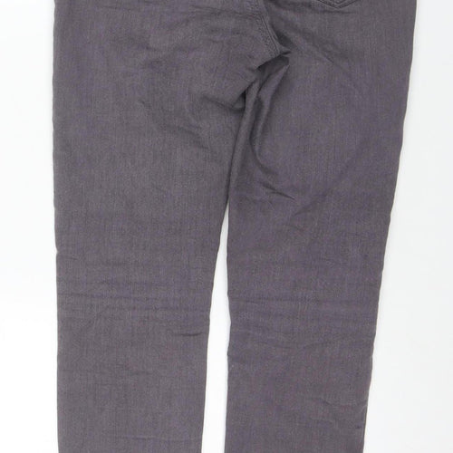 Fat Face Women's Grey Jeans Size 12 Regular Fit