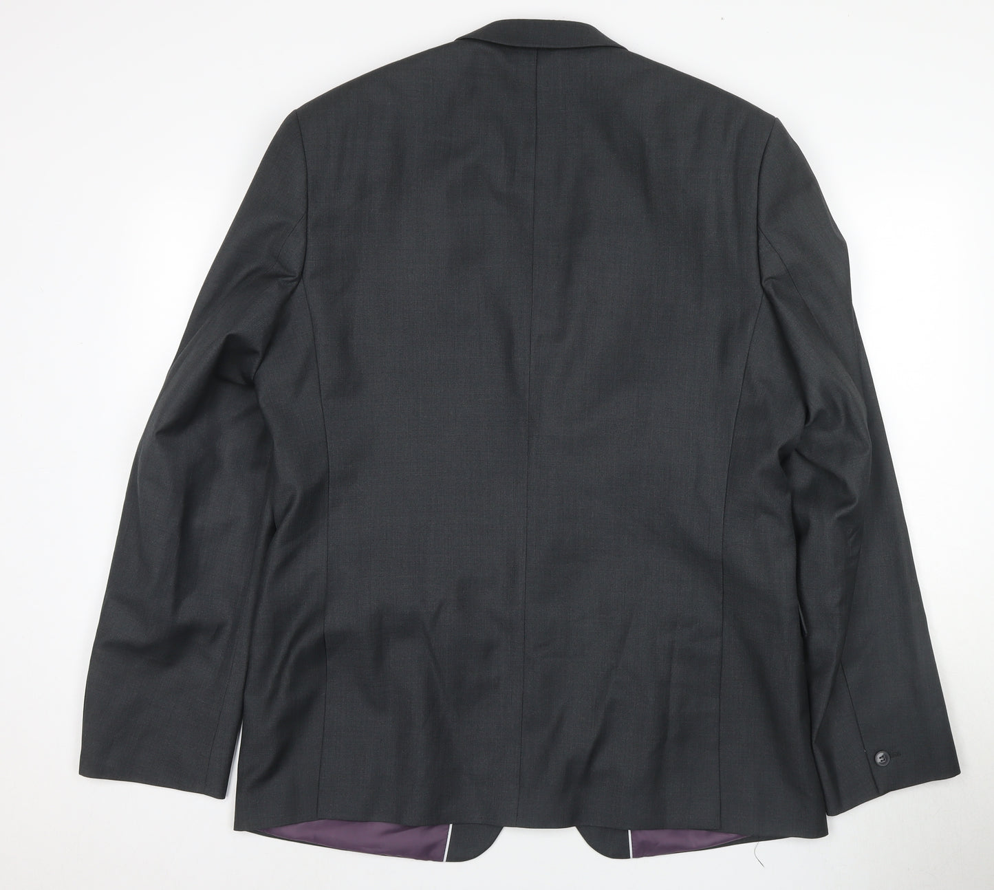 Red Herring Men's Grey Blazer 44 Long Notch Lapel