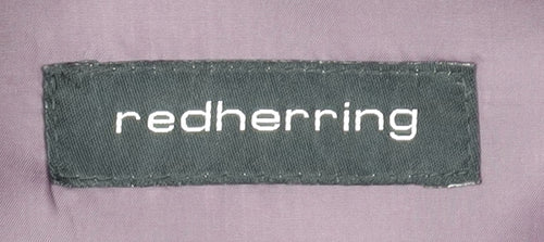 Red Herring Men's Grey Blazer 44 Long Notch Lapel