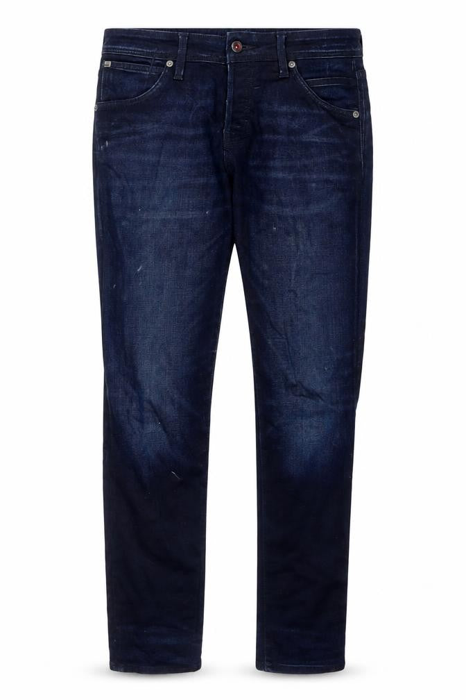 Jack & Jones Men's Blue Skinny Jeans, Size 31,32, Dark Wash