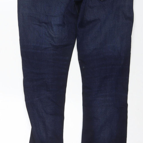Jack & Jones Men's Blue Skinny Jeans, Size 31,32, Dark Wash