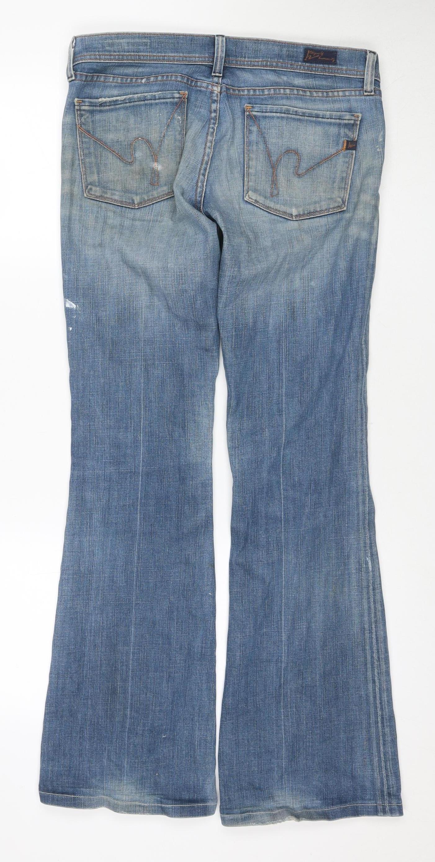 Citizens of Humanity Women's Blue Straight Jeans Size 29