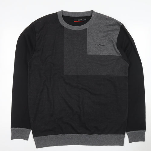Pierre Cardin Men’s 2XL Black Pullover Jumper