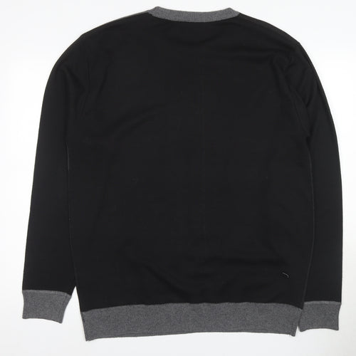 Pierre Cardin Men’s 2XL Black Pullover Jumper