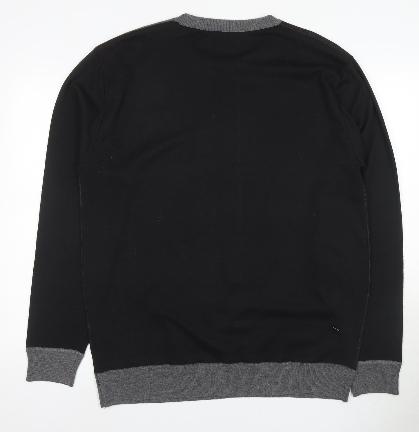 Pierre Cardin Men’s 2XL Black Pullover Jumper