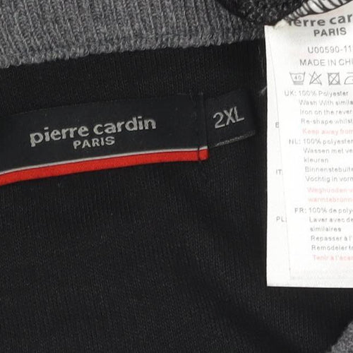 Pierre Cardin Men’s 2XL Black Pullover Jumper