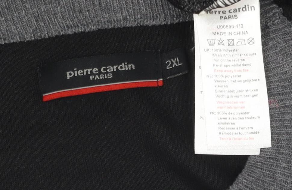 Pierre Cardin Men’s 2XL Black Pullover Jumper