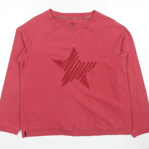 Eight One Women's Red Star Jersey T-Shirt Size 8