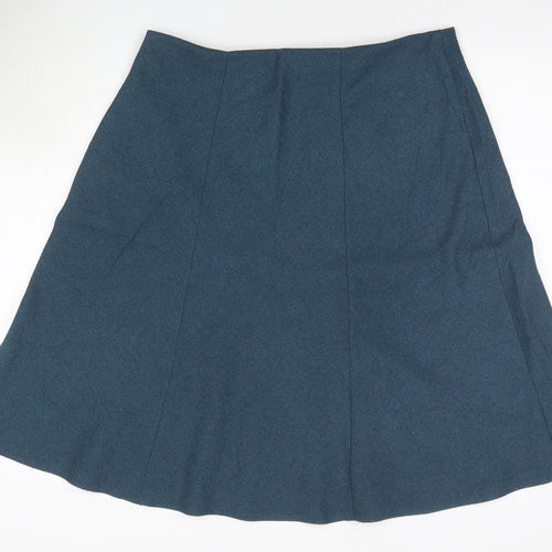Milburn Honor Women's Blue A-Line Knee Length Skirt Size 20