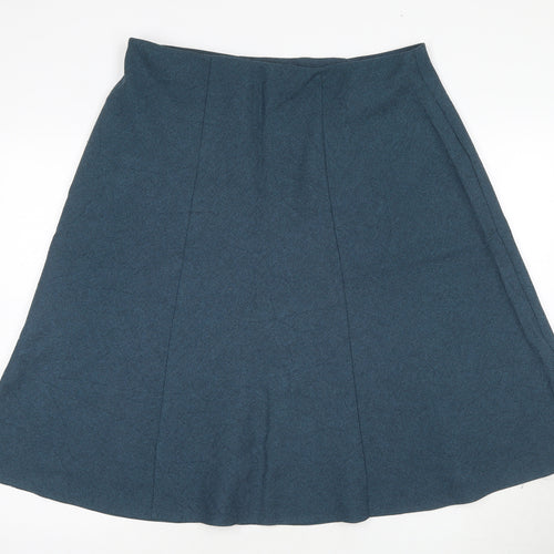Milburn Honor Women's Blue A-Line Knee Length Skirt Size 20
