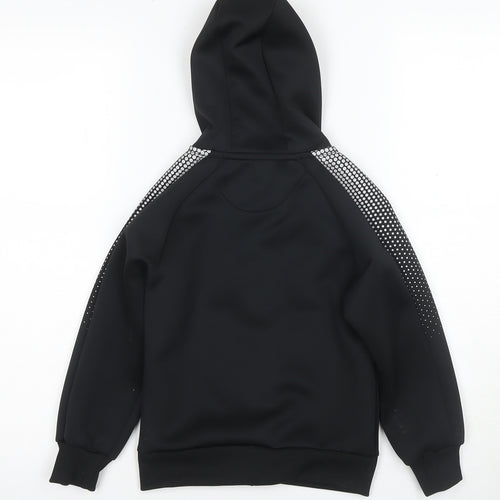 McKenzie Boys Full Zip Black Hoodie 5-6 Years