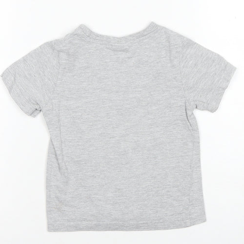 Marvel Boys Grey Captain America Avengers T-Shirt 3-4 Years