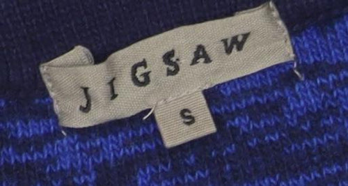 Jigsaw Women's Blue Straight Knit Skirt, S