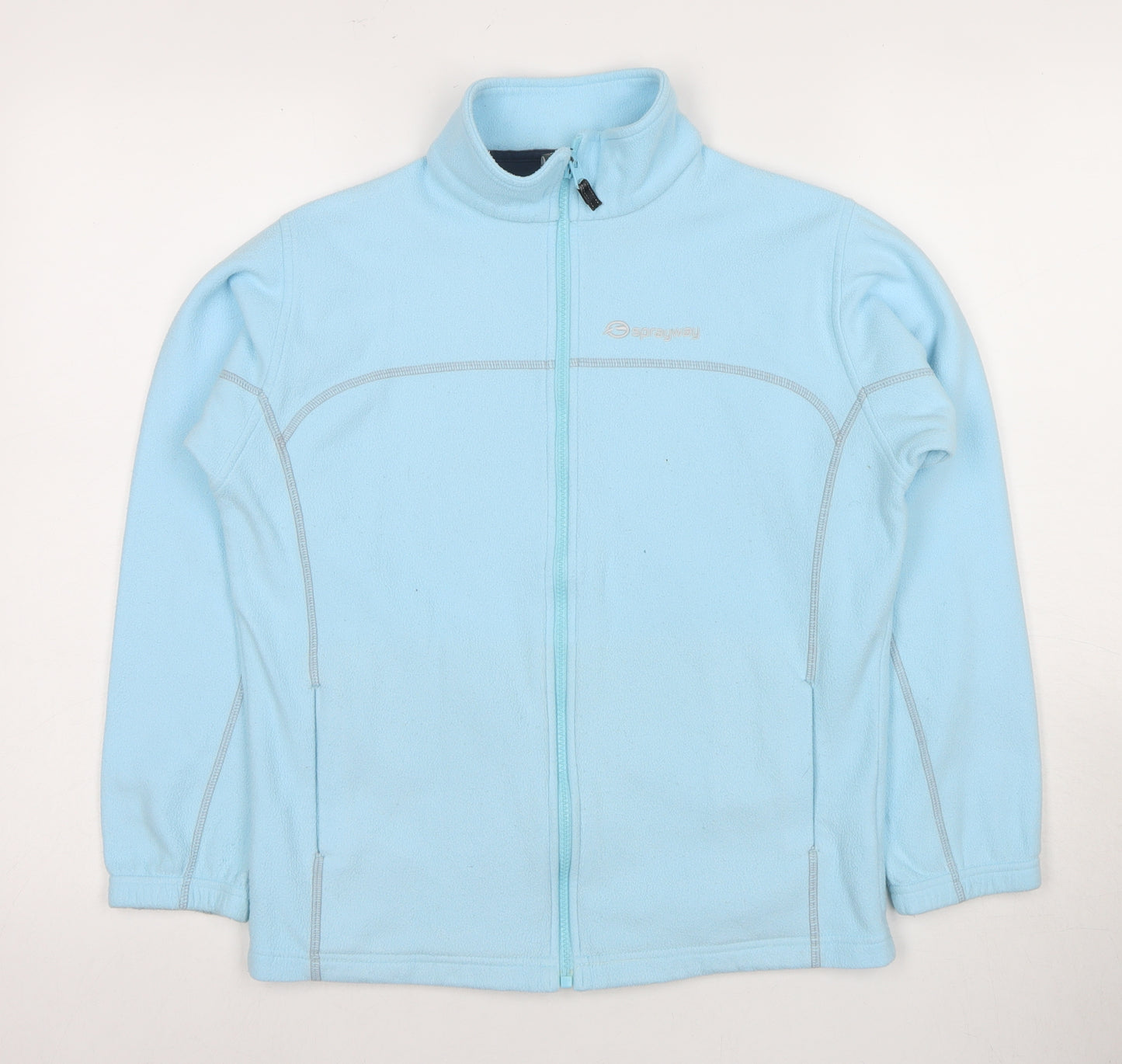 Sprayway Women's Blue Fleece Jacket Size 12 Regular