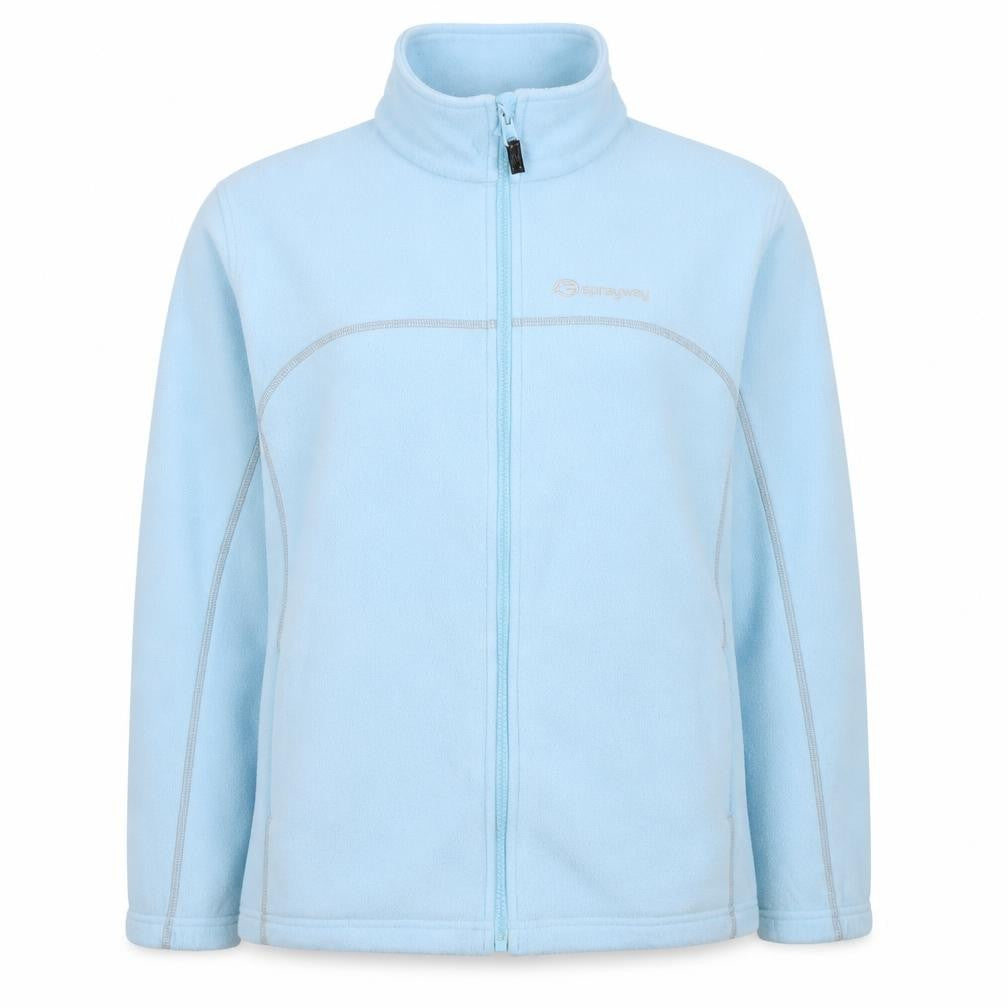 Front view of Sprayway Women's Blue Fleece Jacket, size 12, Regular