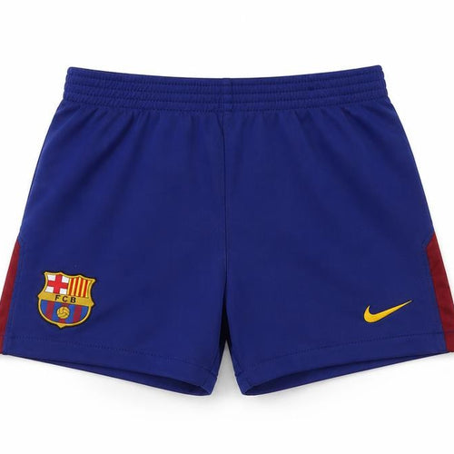 Nike Unisex Baby Blue Sports Shorts, 18-24 Months, Elastic Waist