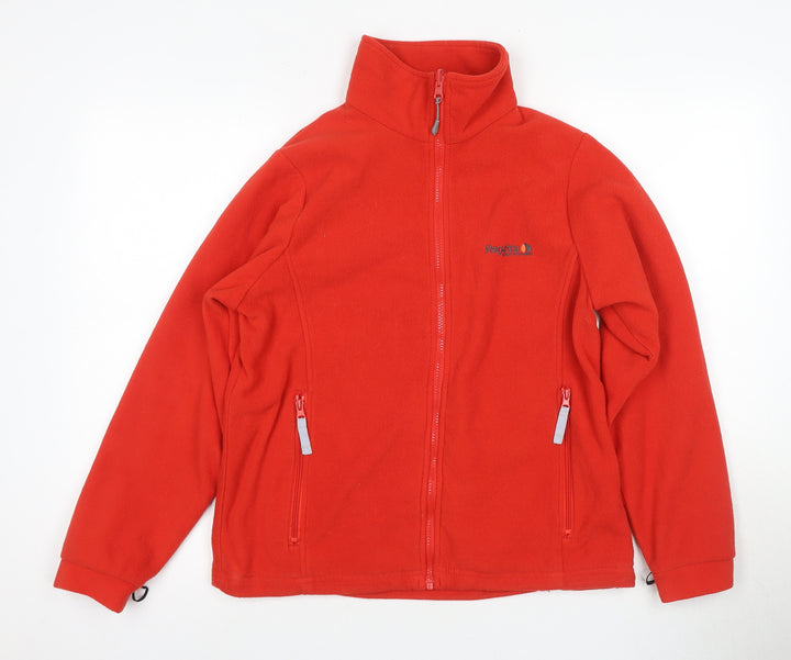 Regatta Women's Red Fleece Jacket Size 12