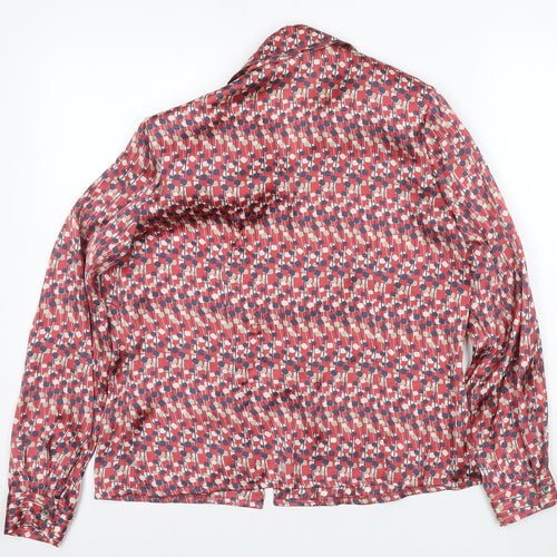 East Women's Multicoloured Geometric Button-Up, Size 12