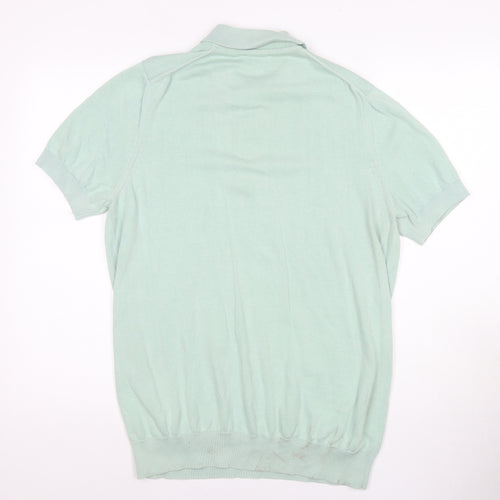 Ben Sherman Men's Green Polo Shirt L Short Sleeve