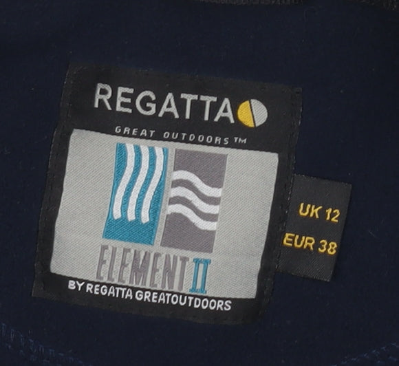 Regatta Women's Blue Fleece Jacket Size 12