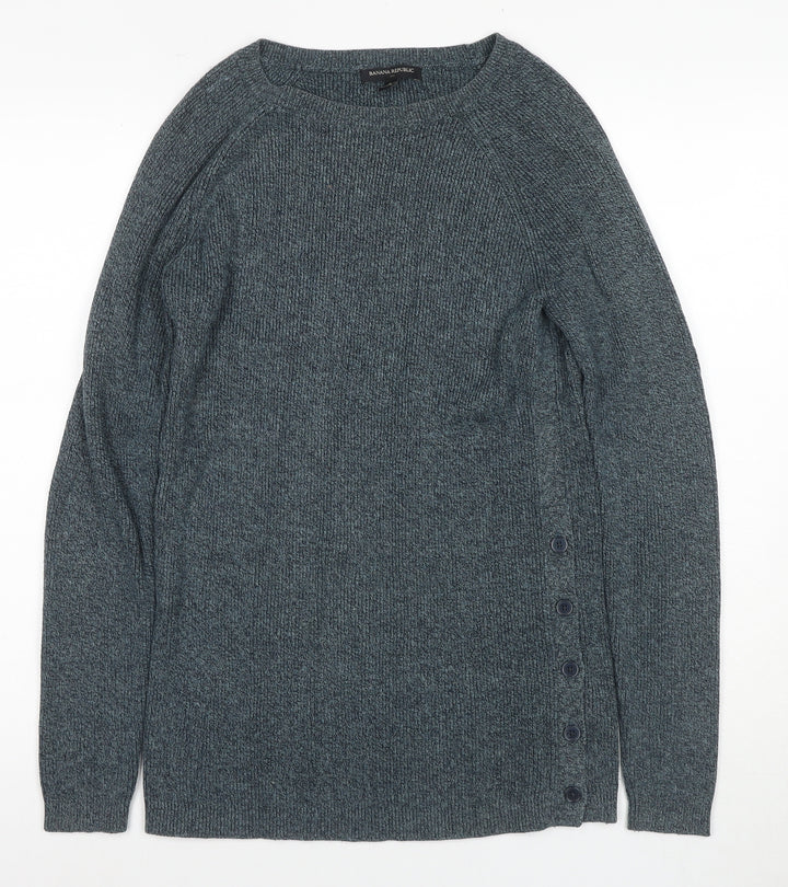 Banana Republic Women's Grey Pullover Jumper Size S