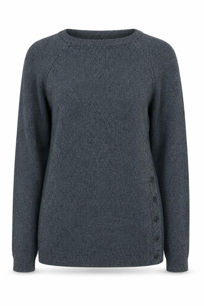 Front view of Banana Republic Women's Grey jumper, size S