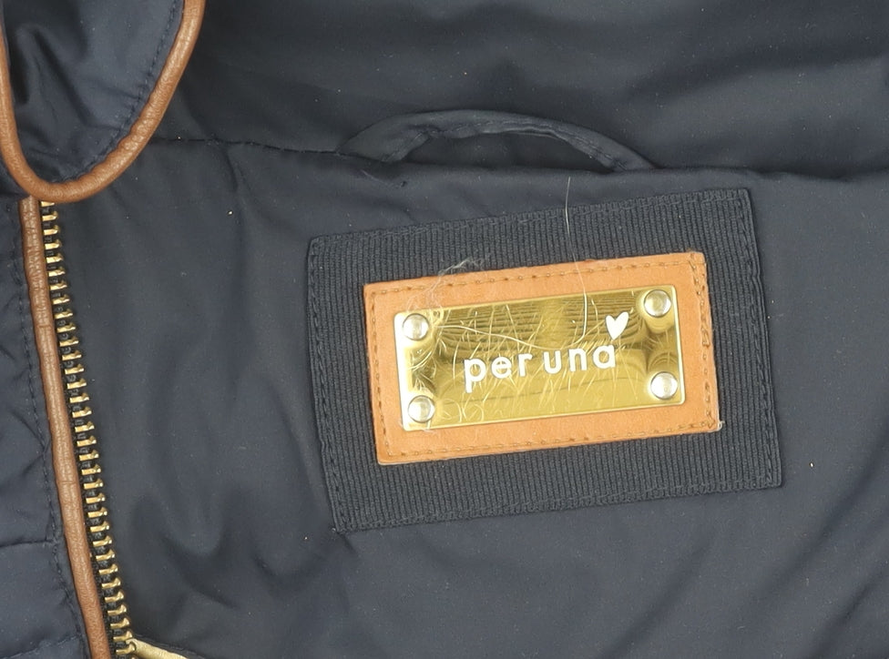 Marks and Spencer Blue Women's XL Puffer Jacket