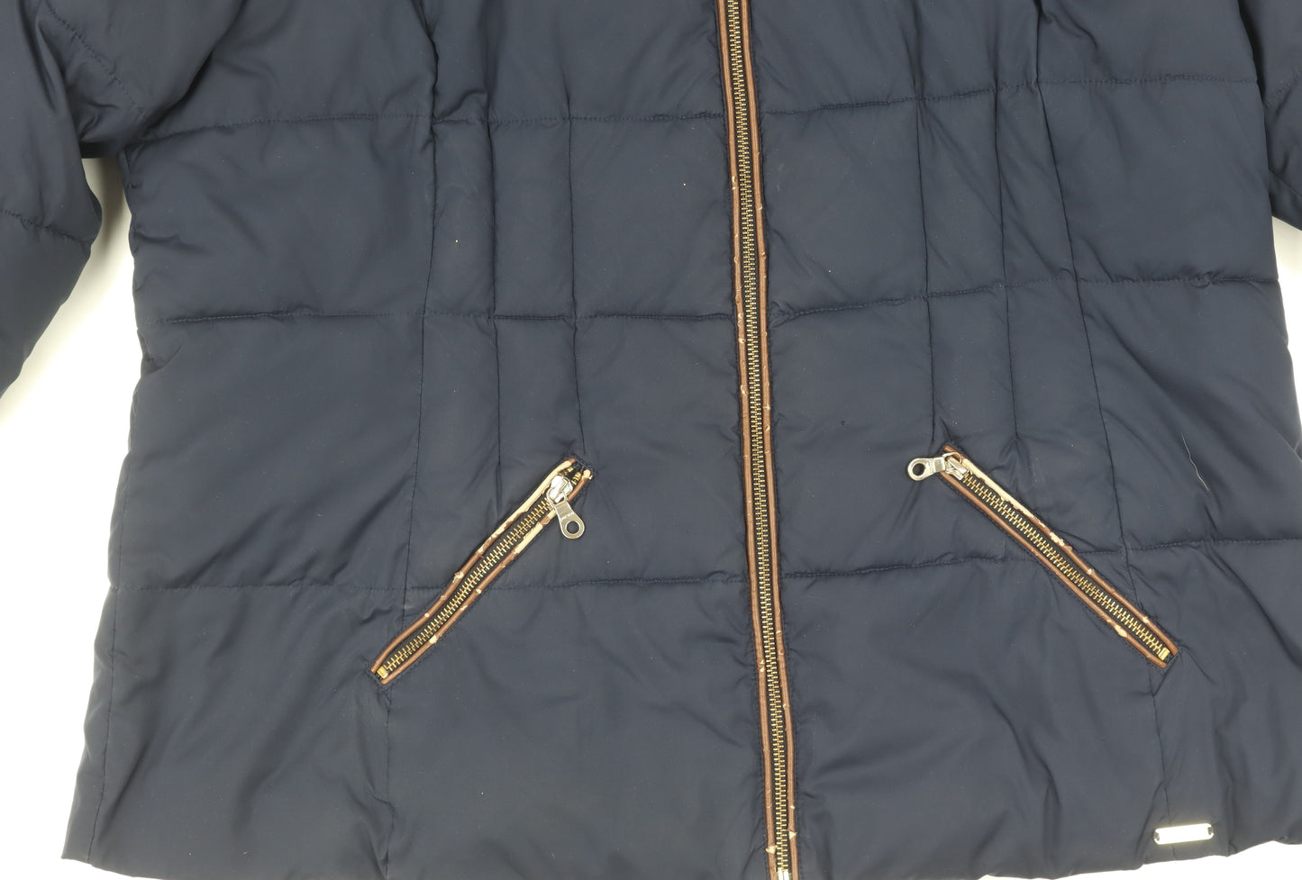 Marks and Spencer Blue Women's XL Puffer Jacket