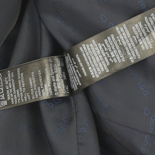 Marks and Spencer Blue Women's XL Puffer Jacket