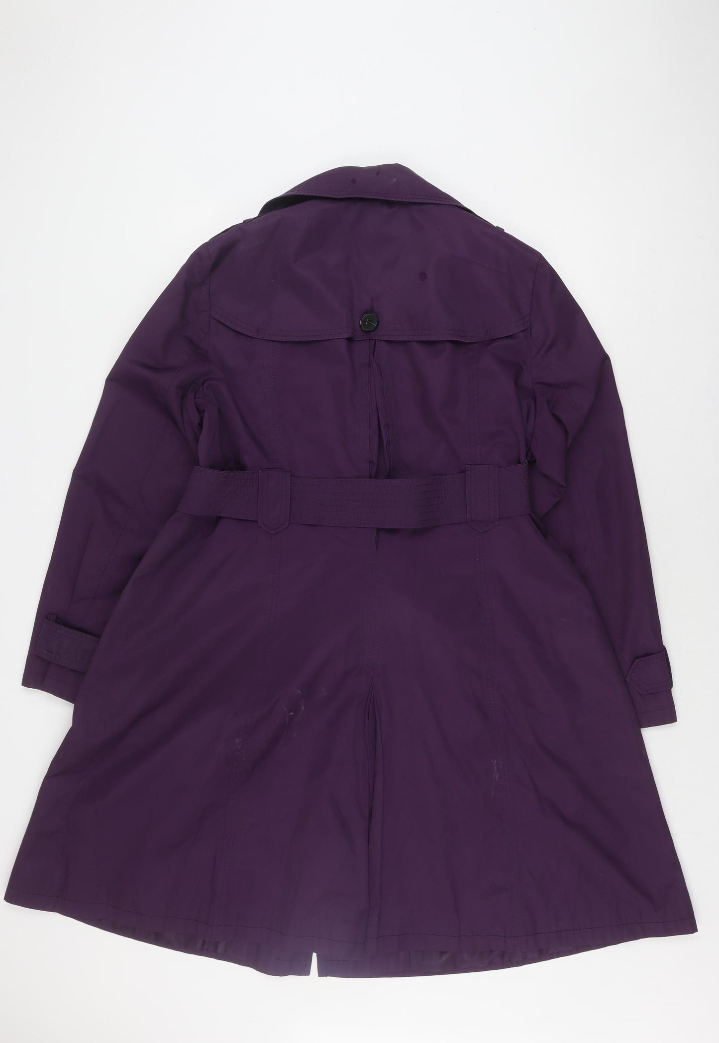 Wallis Women's Purple Trench Coat Size 18