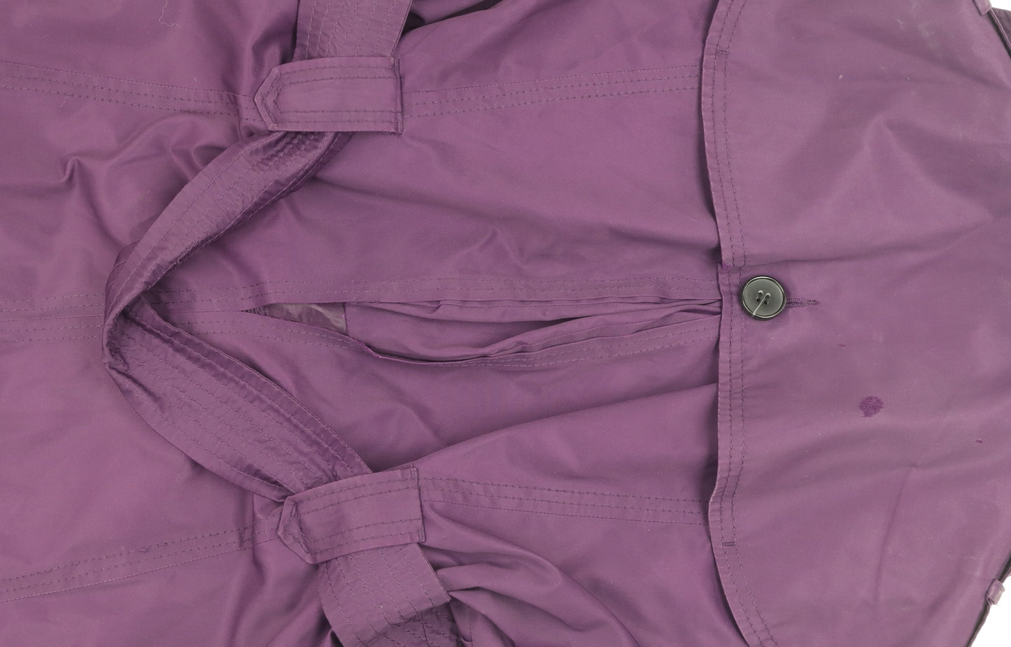 Wallis Women's Purple Trench Coat Size 18