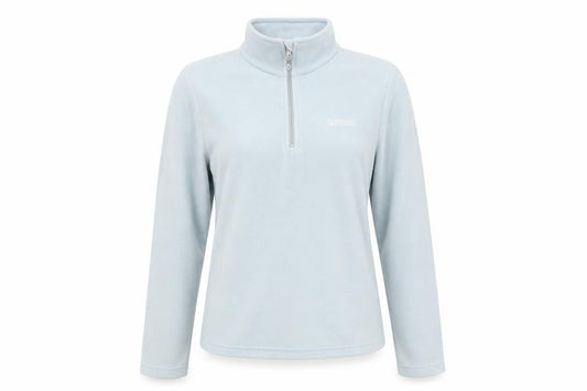Front view of Regatta Women's Blue Full Zip Lightweight Sweatshirt