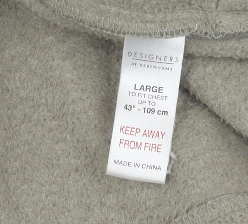 John Rocha Men's Beige 3-in-1 Jacket, Size L, 1/4 Zip Pockets