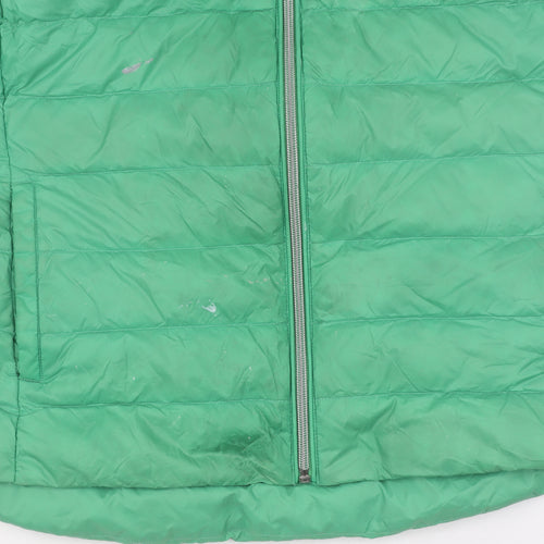 Marks and Spencer Women's Green Size 20 Puffer Waistcoat