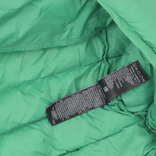 Marks and Spencer Women's Green Size 20 Puffer Waistcoat