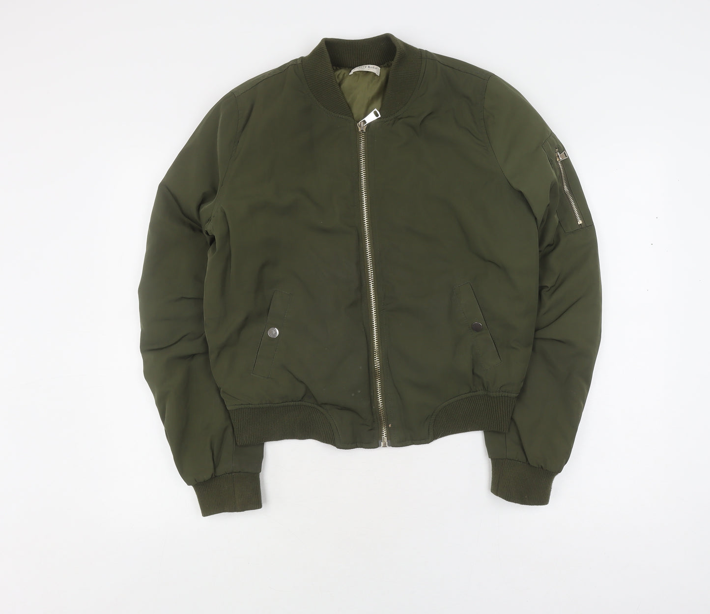 Cherry Koko Women's Green L Bomber Jacket