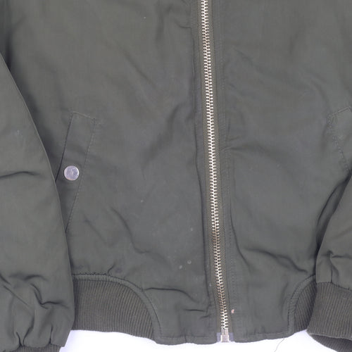 Cherry Koko Women's Green L Bomber Jacket