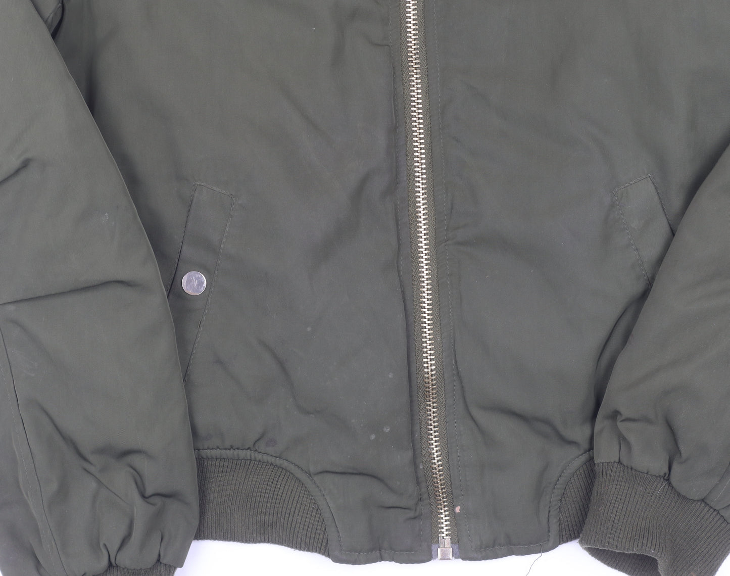 Cherry Koko Women's Green L Bomber Jacket