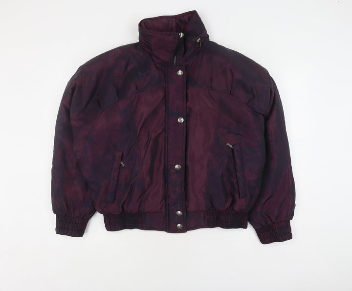 Rodeo Women's Purple Bomber Jacket Size 12