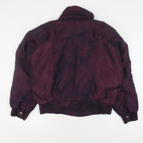 Rodeo Women's Purple Bomber Jacket Size 12