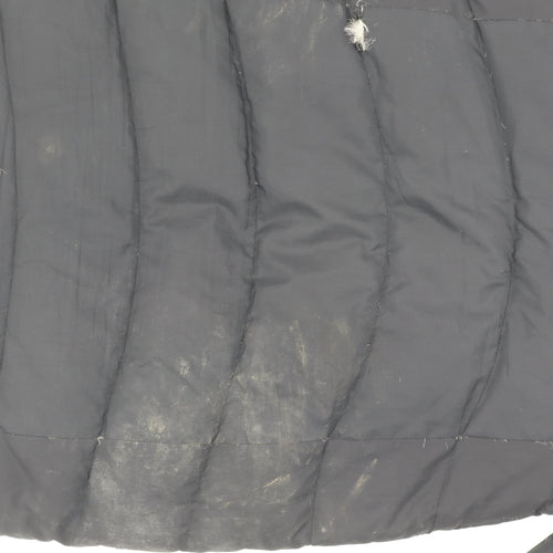 Karrimor Women's Black Puffer Jacket Size 8 Hooded