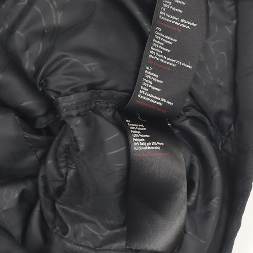 Karrimor Women's Black Puffer Jacket Size 8 Hooded