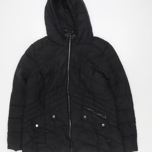 Next Women's Black Puffer Jacket Size 18