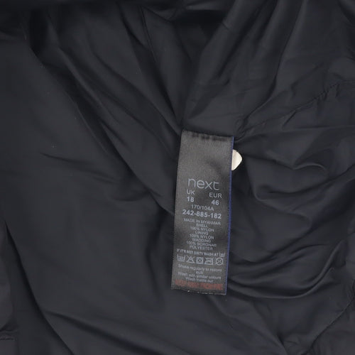 Next Women's Black Puffer Jacket Size 18