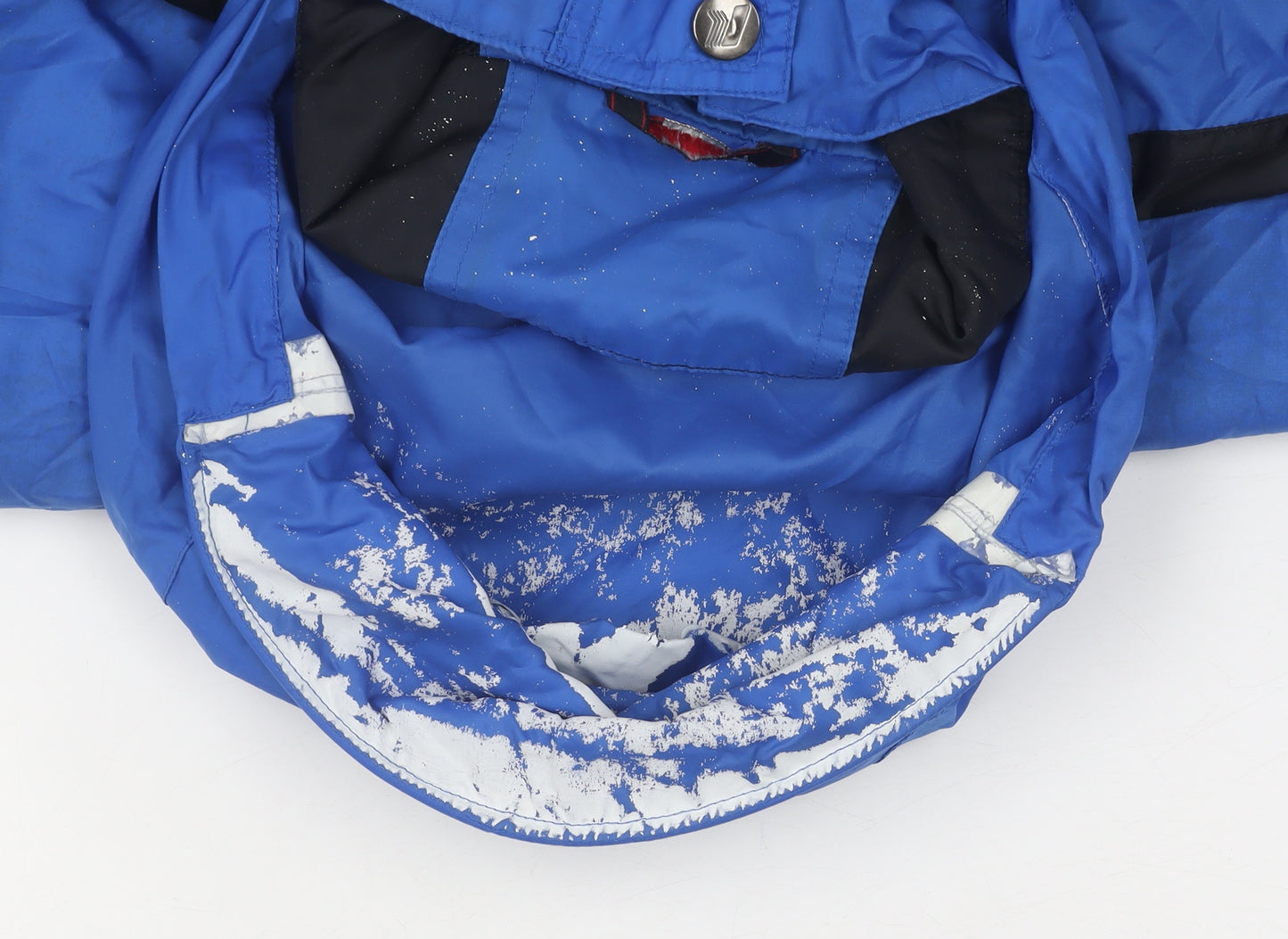 K-Way Men's Blue Waterproof Jacket Size M
